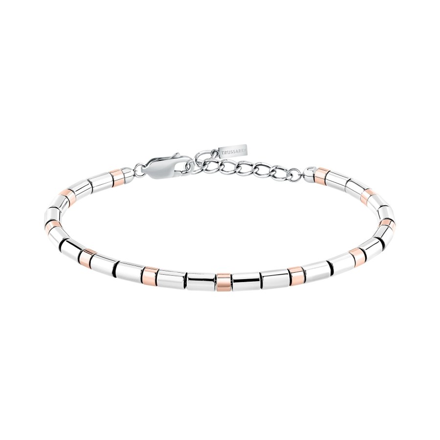 Trussardi Keramický korálkový náramek pro muže T-Ceramic TJAXE04