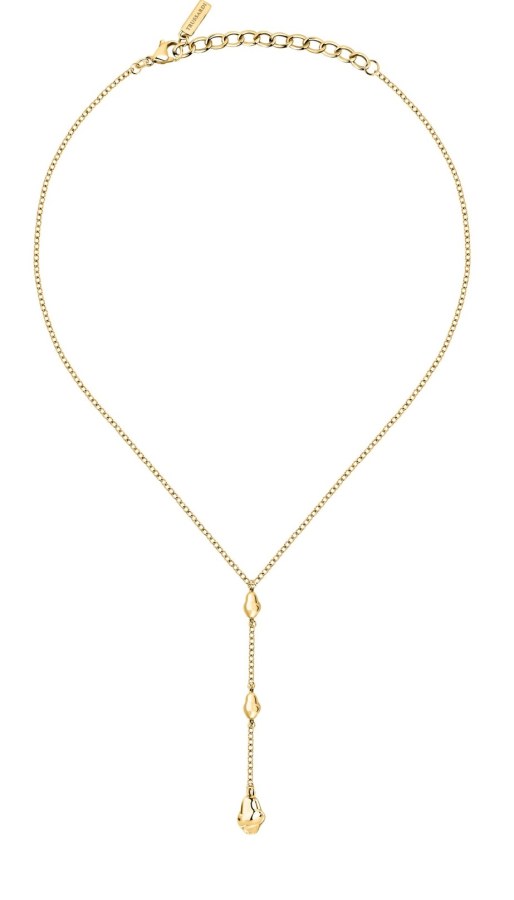 Trussardi Moderní dámský pozlacený náhrdelník z oceli T-Design TJAXA09 - Náhrdelníky
