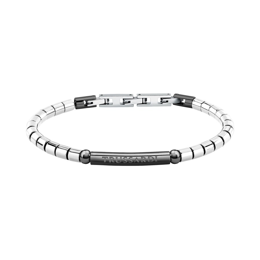 Trussardi Keramický náramek pro muže T-Ceramic TJAXE01