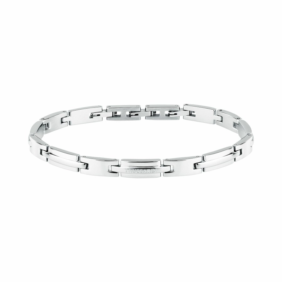 Trussardi Nadčasový pánský náramek z oceli T-Steel TJAXV28 - Náramky Řetízkové náramky