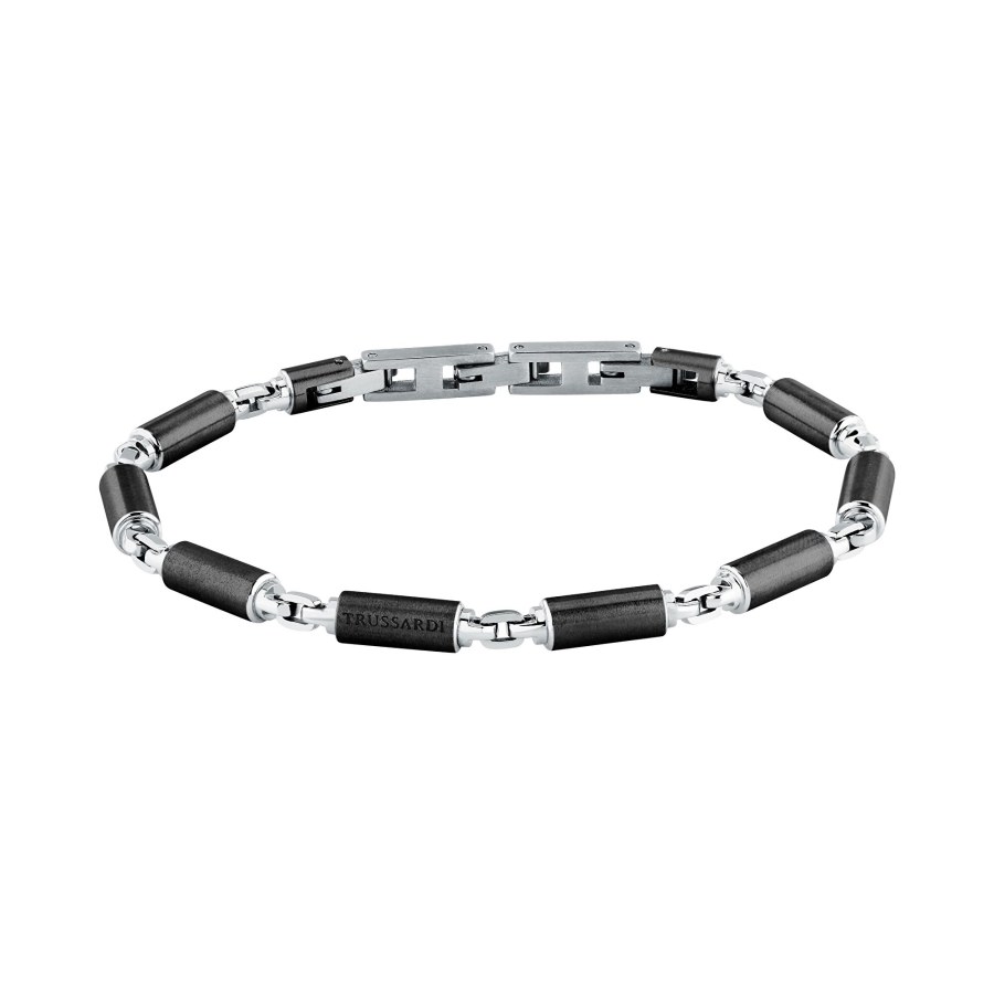Trussardi Stylový pánský náramek z&nbsp;oceli T-Steel TJAXV61 - Náramky Řetízkové náramky
