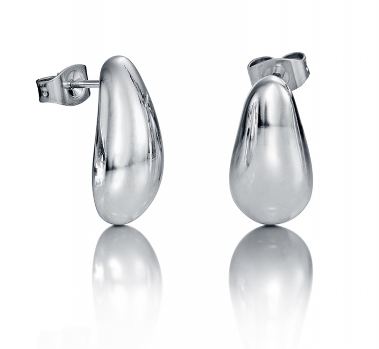 Viceroy Elegantní ocelové náušnice Air 50004E11000 - Náušnice Visací náušnice