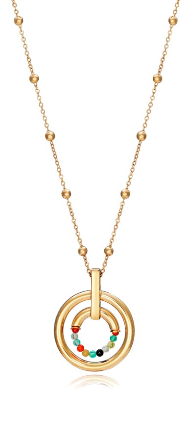 Viceroy Elegantní pozlacený náhrdelník Chic 15136C01019 - Náhrdelníky