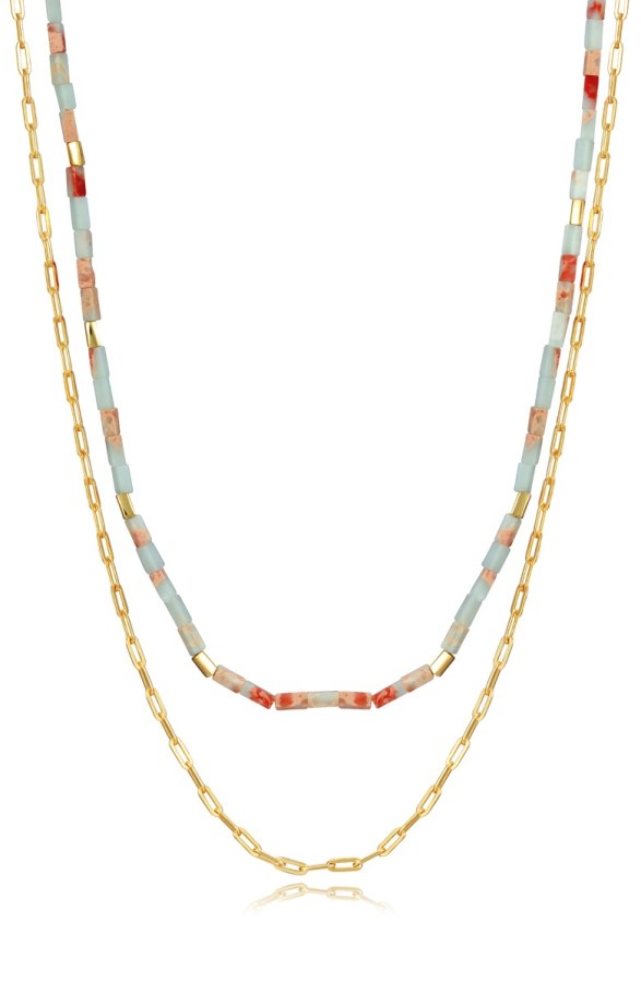 Viceroy Luxusní dvojitý náhrdelník Elegant 13041C100-99 - Náhrdelníky