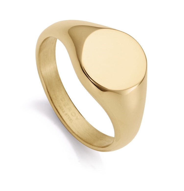 Viceroy Masivní pozlacený prste Chic 75335A01 55 mm - Prsteny Prsteny bez kamínku