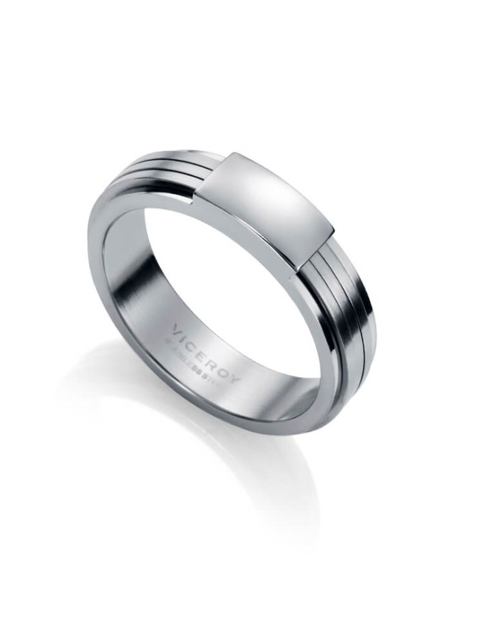 Viceroy Moderní ocelový prsten Air 75247A02 64 mm - Prsteny Prsteny bez kamínku