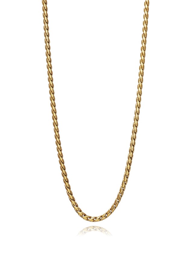 Viceroy Moderní pozlacený náhrdelník z oceli Magnum 1331C01012 - Náhrdelníky