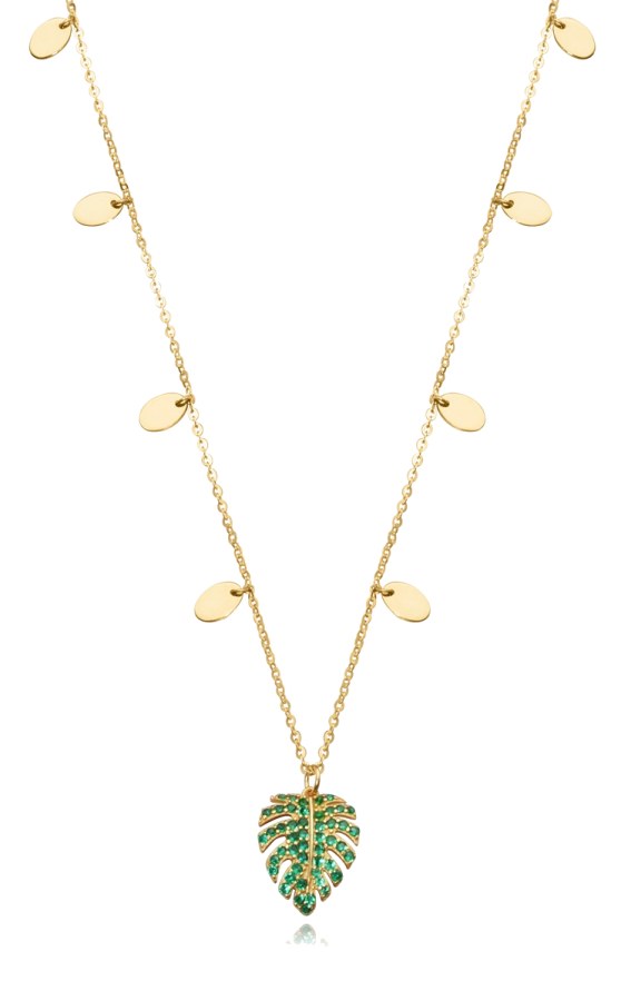 Viceroy Módní pozlacený náhrdelník Elegant 13043C100-32 - Náhrdelníky