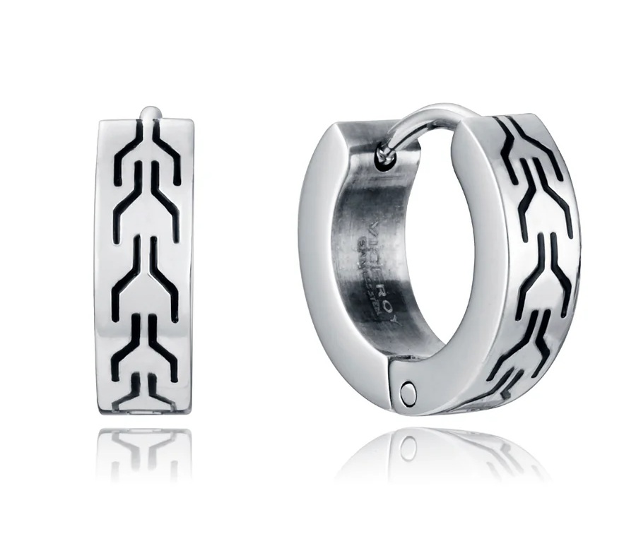 Viceroy Ocelové kruhové náušnice Beat 14215E01000 - Náušnice Kruhy