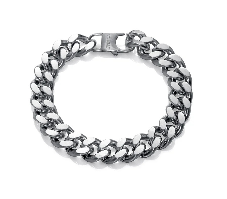 Viceroy Pánský ocelový náramek Pancer Beat 1353P01010 - Náramky Řetízkové náramky