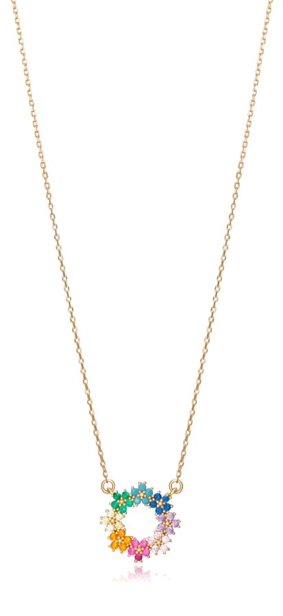 Viceroy Půvabný pozlacený náhrdelník Trend 13049C100-39 - Náhrdelníky