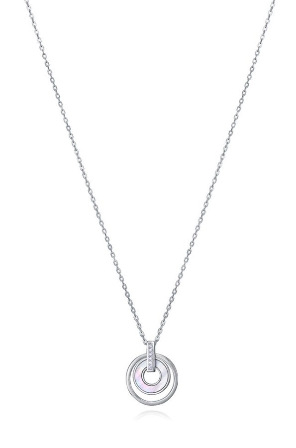Viceroy Půvabný stříbrný náhrdelník s perletí Clasica 13164C000-90 - Náhrdelníky