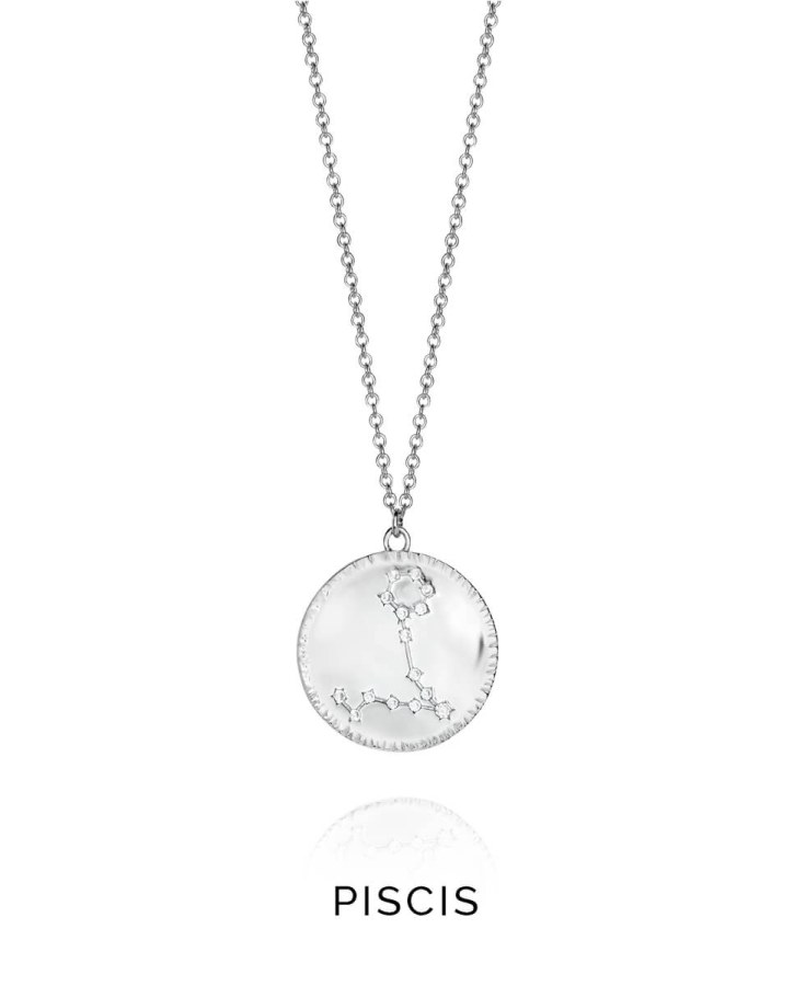 Viceroy Stříbrný náhrdelník znamení Ryby Horoscopo 61014C000-38P - Náhrdelníky