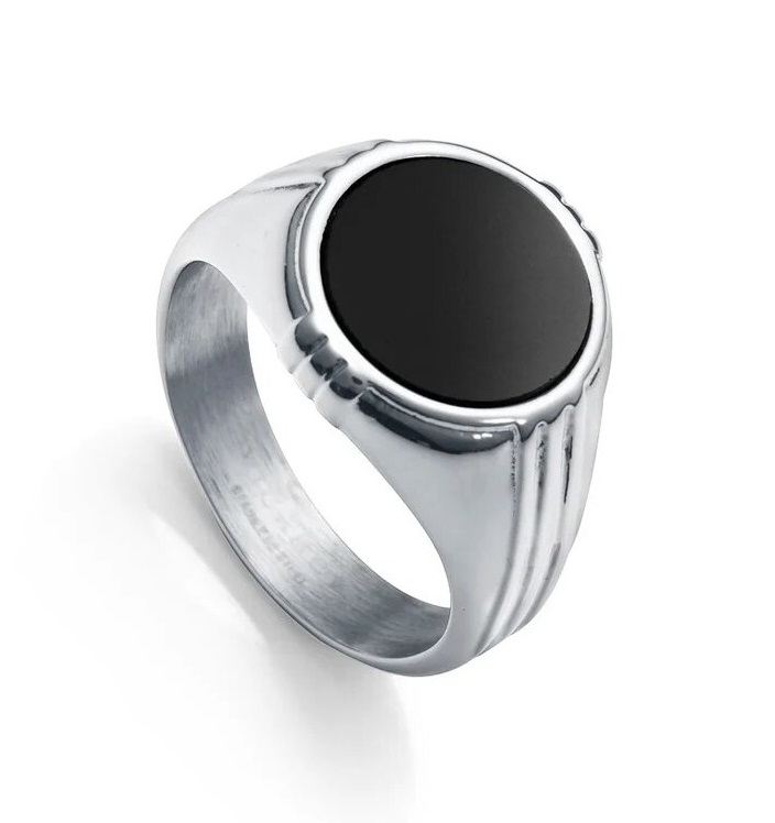 Viceroy Výrazný ocelový prsten Magnum 14119A02 64 mm - Prsteny Prsteny bez kamínku