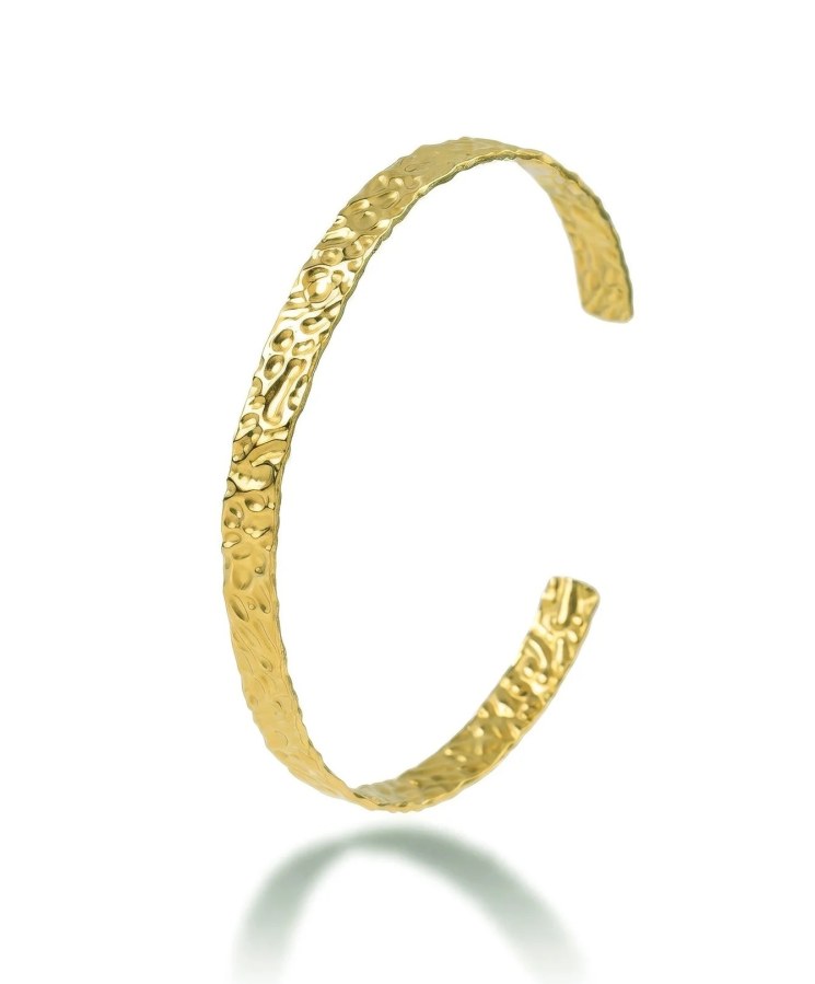 Victoria Walls Pevný pozlacený náramek Velmira Gold VWB260663G - Náramky Pevné náramky