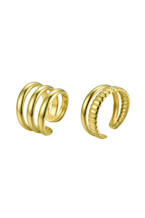 Victoria Walls Set pozlacených prstenů VWS260754G - Prsteny Prsteny bez kamínku