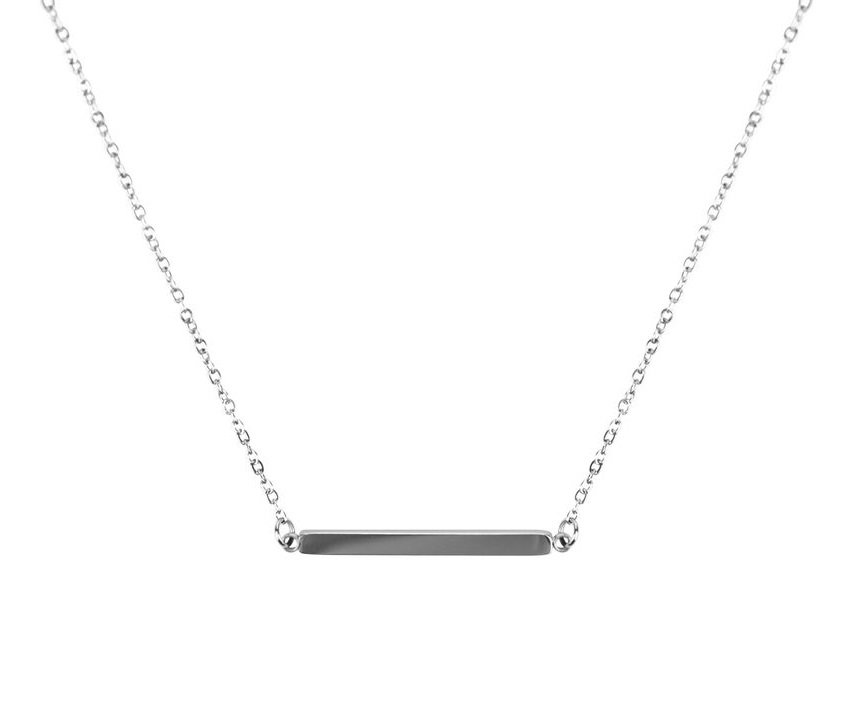 Vuch Elegantní ocelový náhrdelník Silver Trifor - Náhrdelníky