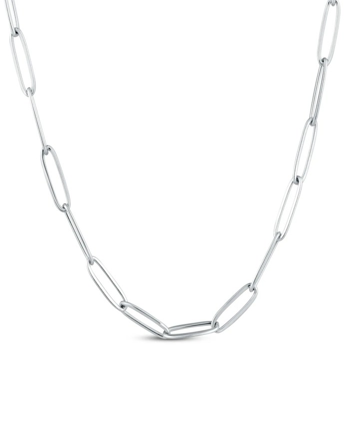 Vuch Luxusní pozlacený náhrdelník Isel Silver