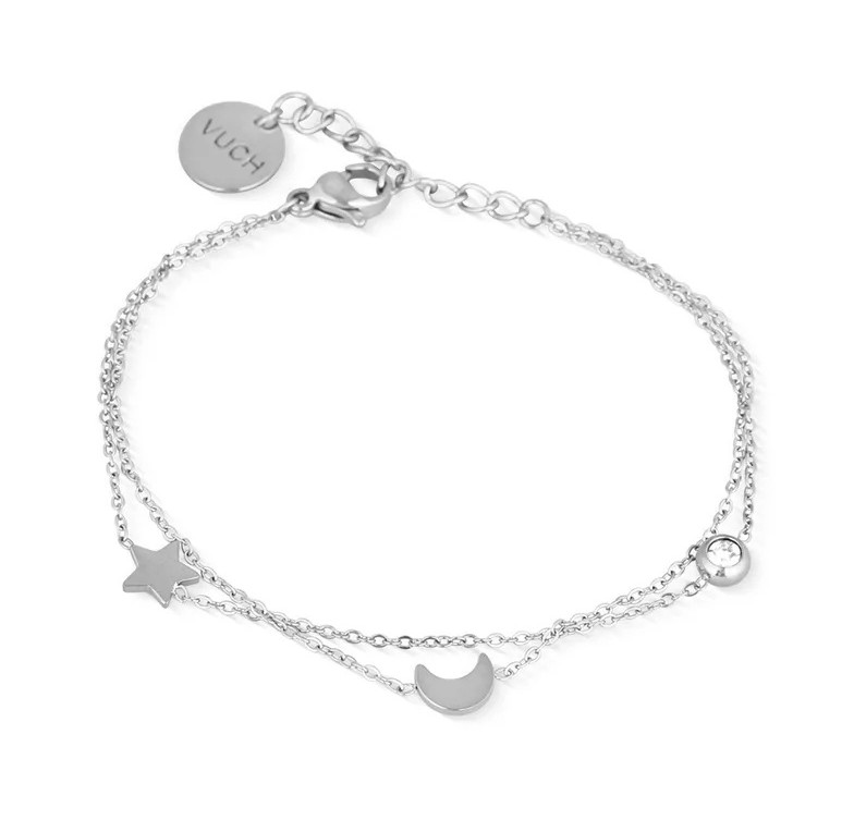 Vuch Módní ocelový náramek Infinity Silver - Náramky Náramky se symboly