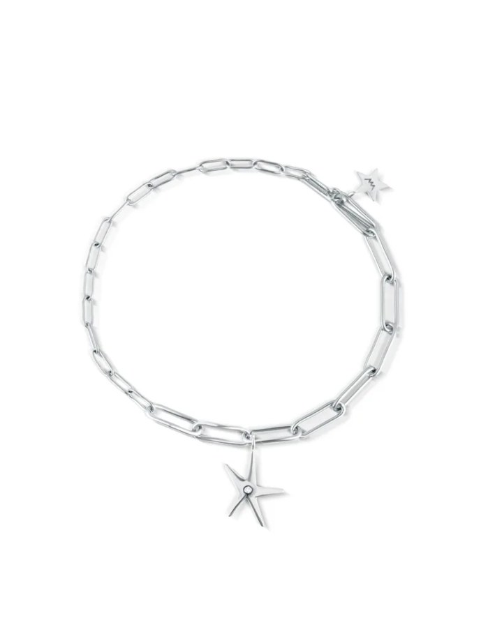Vuch Ocelový náramek s hvězdičkou Nyxa Silver