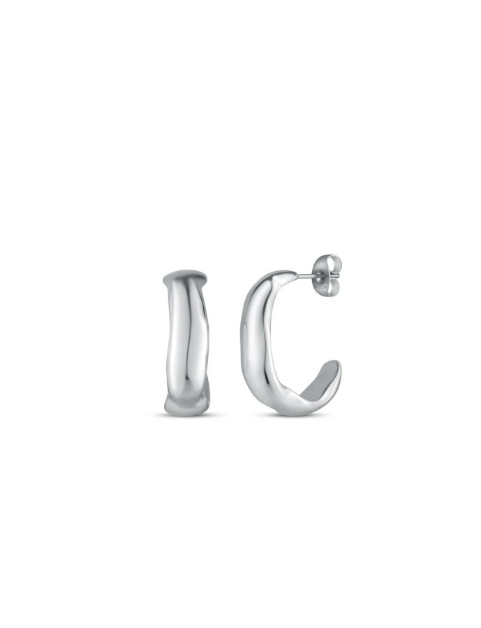 Vuch Designové kruhy z oceli Isary Silver