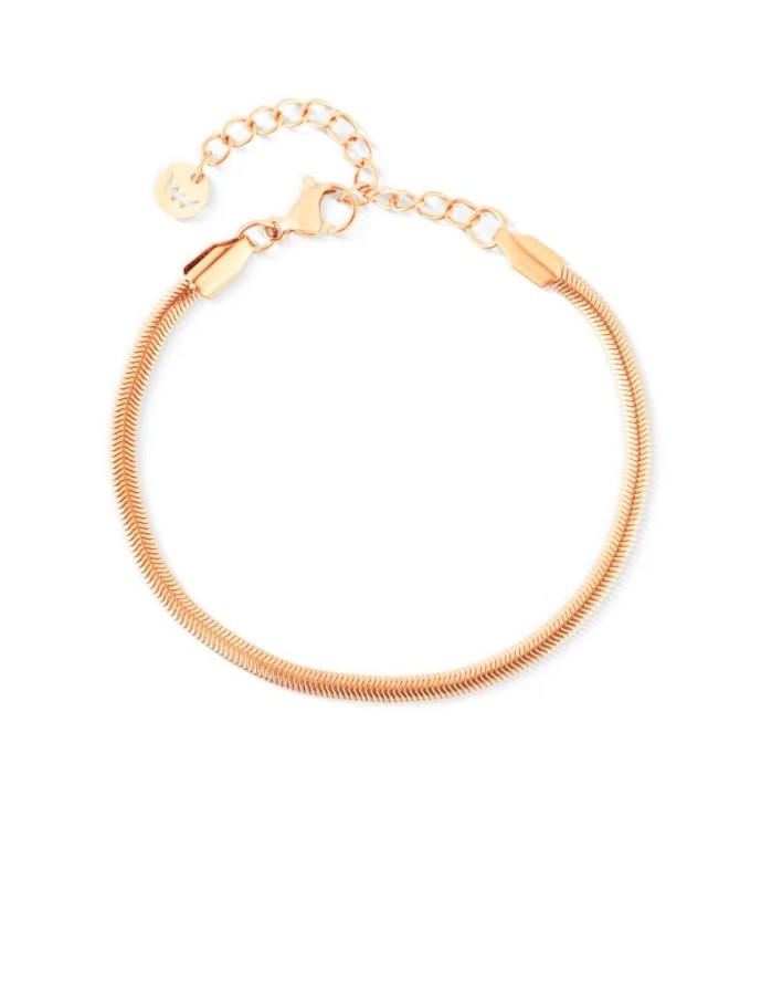 Vuch Pozlacený náramek Hádek Evoa Rose Gold - Náramky Řetízkové náramky