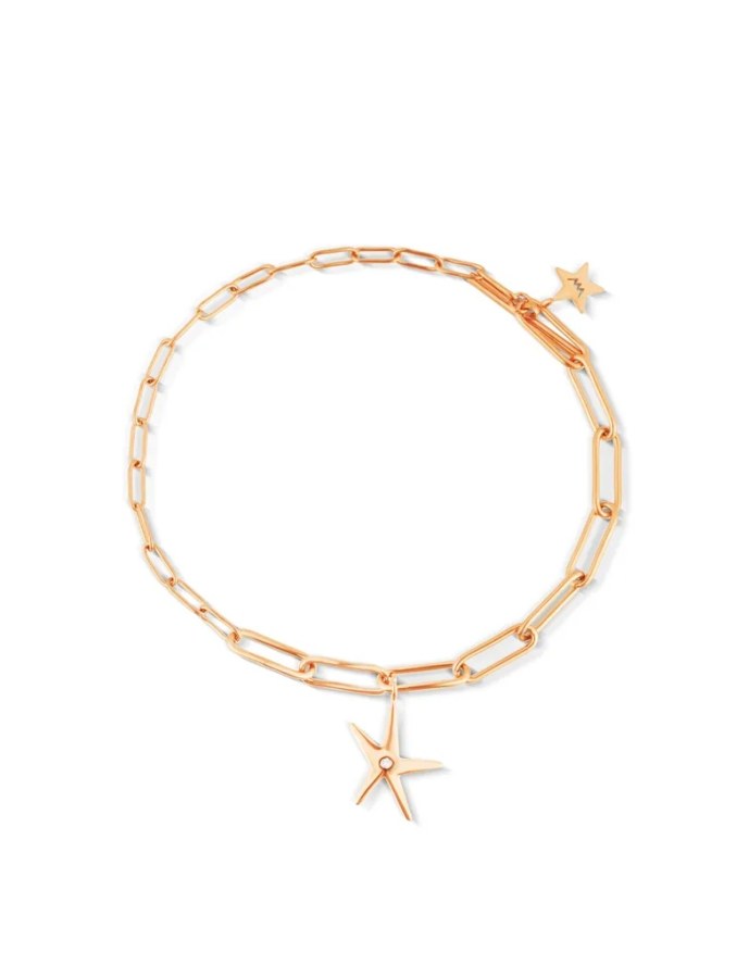 Vuch Pozlacený náramek s&nbsp;hvězdičkou Nyxa Rose Gold - Náramky Náramky s&nbsp;přívěsky