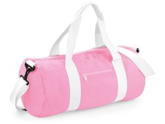 BagBase BG 140 Kulatá sportovní taška 52.0140 classic pink/white