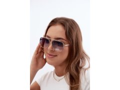 Pilotní sluneční brýle s UV filtrem 400 modré 7722980