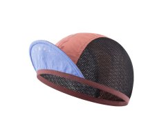 Cyklistická čepice Rockbros s kšiltem pod přilbu – červená