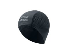 Cyklistická čepice Rockbros LF25956, pletená, bezešvá – černá