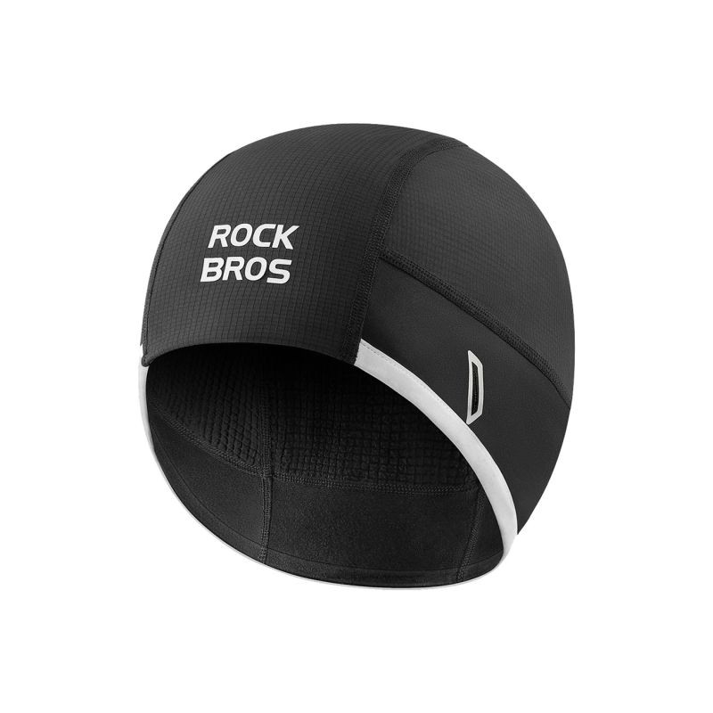 Rockbros M016 zimní větruodolná cyklistická čepice velikost 54-61 cm - černá - Doplňky Sportovní doplňky Čepice a&nbsp;šály