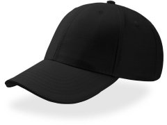 Atlantis Headwear Sport Sandwich 6 panelová baseball kšiltovka "Sport Sandwich" 33.0504 black/black