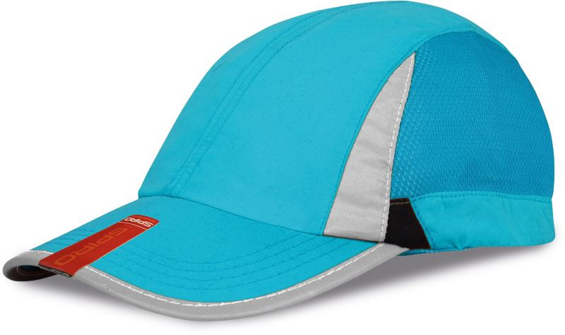 Spiro RC 086X Sportovní kšiltovka 29.086X aqua/black - Doplňky Sportovní doplňky Kšiltovky