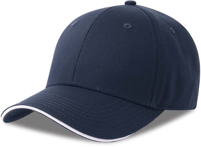 Atlantis Headwear Sport Sandwich-S 6 panelová sandwich kšiltovka 33.0275 navy