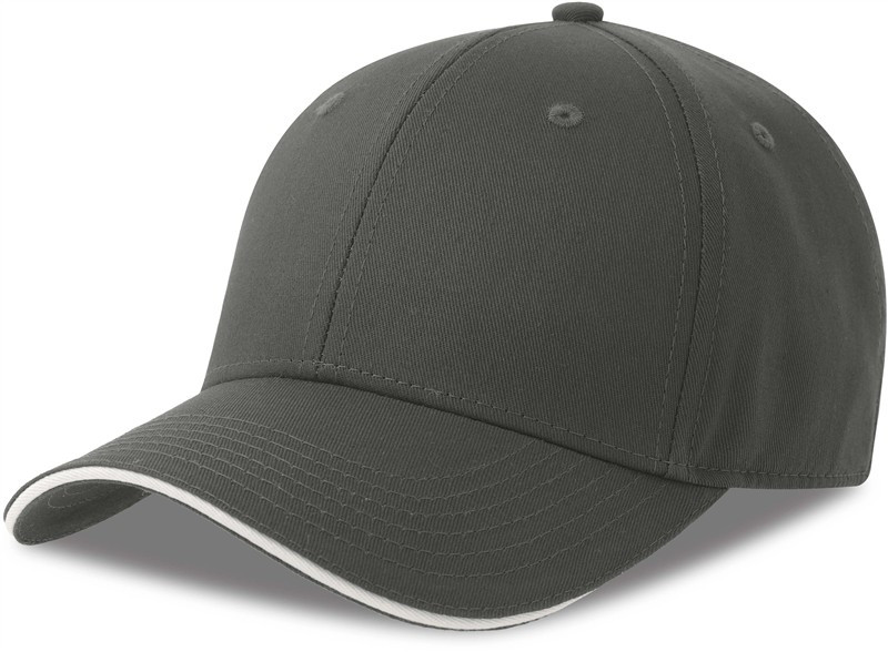 Atlantis Headwear Sport Sandwich-S 6 panelová sandwich kšiltovka 33.0275 dark grey - Doplňky Sportovní doplňky Kšiltovky