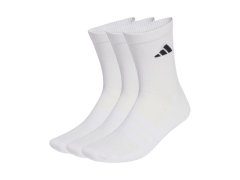 Ponožky adidas Cushioned Sportswear Crew 3P bílé JZ0530