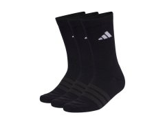 Ponožky adidas Cushioned Sportswear Crew 3P černé KC9626