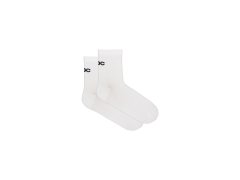 Cyklistické ponožky POC Cadence Road Air Socks, bílé