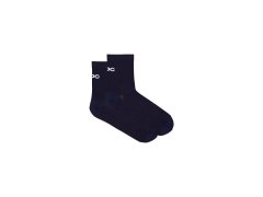 Cyklistické ponožky POC Cadence Road Short Socks, tmavě modré
