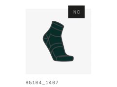 Cyklistické ponožky POC Cadence Road Short Sock, zelené