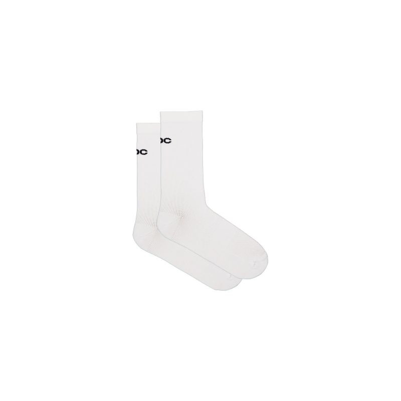 Cyklistické ponožky POC Cadence Road Long Socks, bílé - Doplňky Sportovní doplňky Ponožky