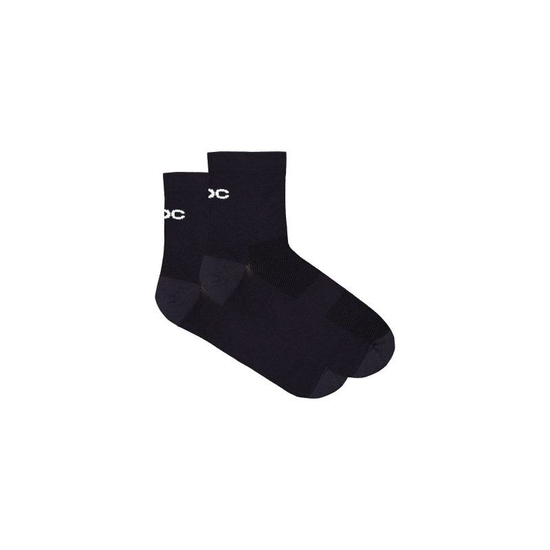 Cyklistické ponožky POC Cadence Road Short Socks, černé - Doplňky Sportovní doplňky Ponožky