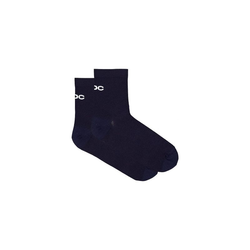 Cyklistické ponožky POC Cadence Road Short Socks, tmavě modré