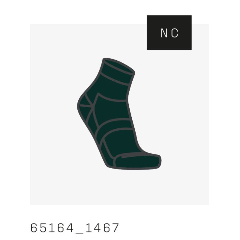 Cyklistické ponožky POC Cadence Road Short Sock, zelené - Doplňky Sportovní doplňky Ponožky