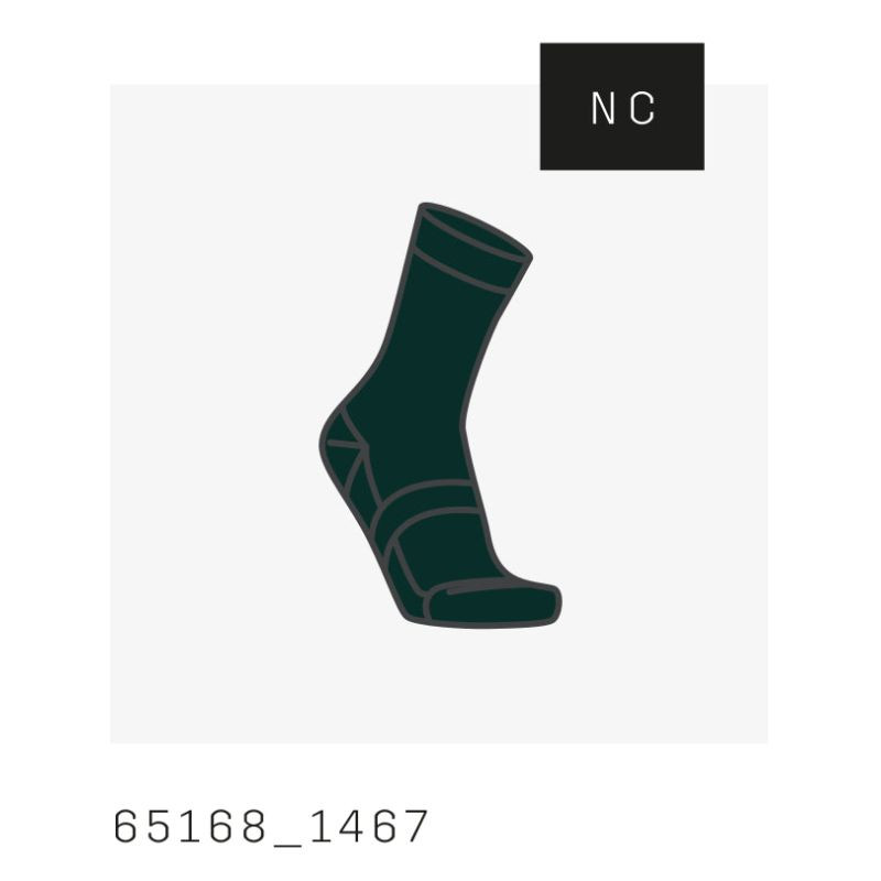 Cyklistické ponožky POC Motion MTB Long Sock, zelené