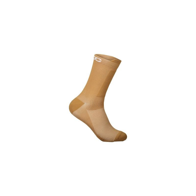 Cyklistické ponožky POC LITHE MTB Sock Mid – hnědé - Doplňky Sportovní doplňky Ponožky