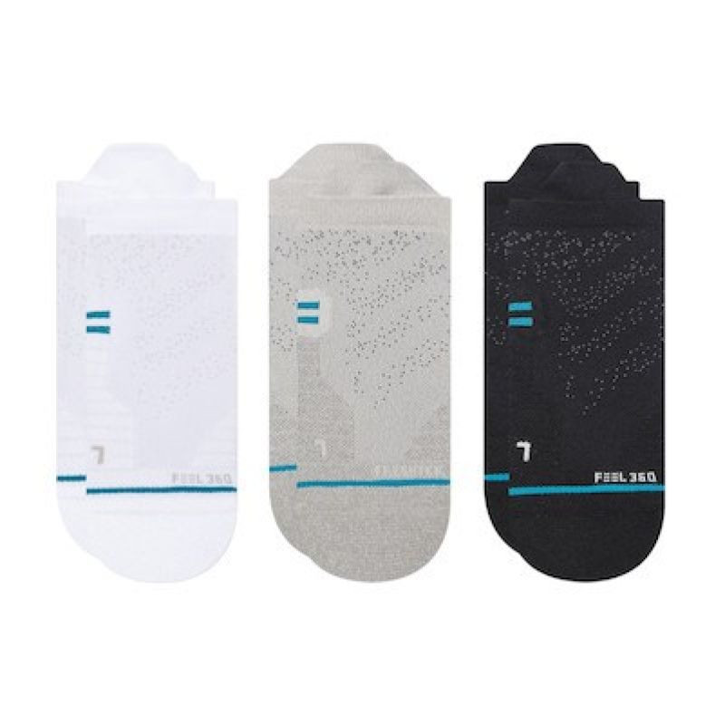 Běžecké ponožky Stance Athletic Tab, balení po 3 kusech – vícebarevné