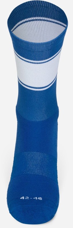 Mr. Socks L 05010 Sportovní ponožky "Ballersocks Light" 88.5010 blue/white