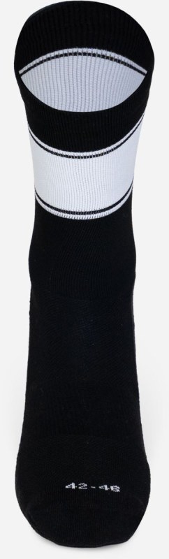Mr. Socks L 05010 Sportovní ponožky "Ballersocks Light" 88.5010 black/white